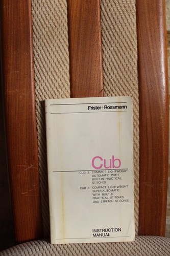 User manual for vintage - for,