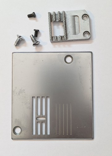 Needle plate and feed dog - needle,